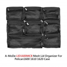 LID1600MC8 Removable design Mesh  Lid Organizer for Pelican1600 1610 1620